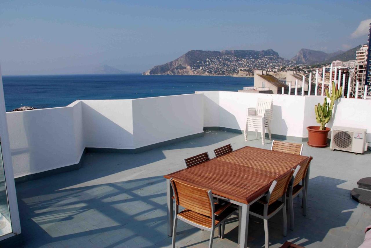 Atico Calpe Primera Linea De Playa Exterior photo